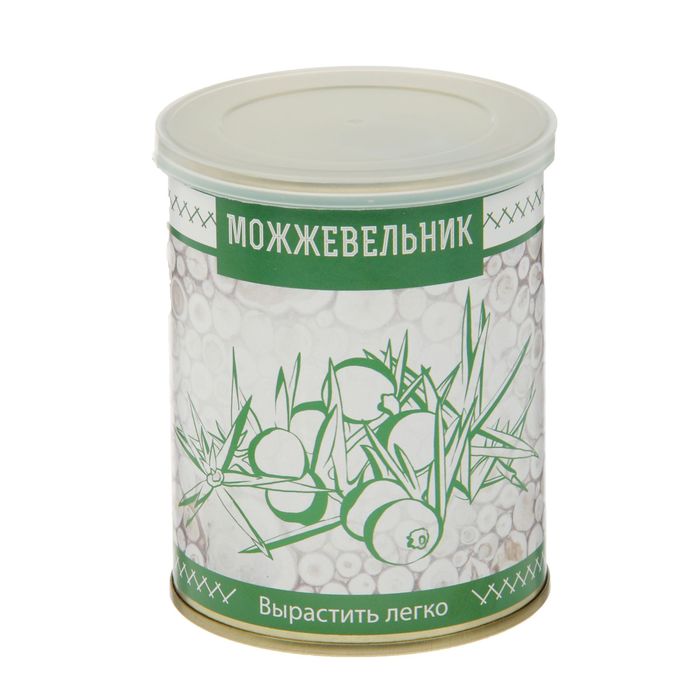 Растущая травка в банке "Можжевельник" (набор для выращивания)