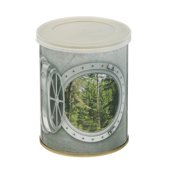 Растущая травка в банке "Береги природу - мать твою!!!" (сосна, набор для выращивания)