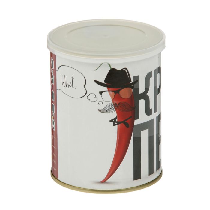 Растущая травка в банке "Крутому перцу" (перец, набор для выращивания)