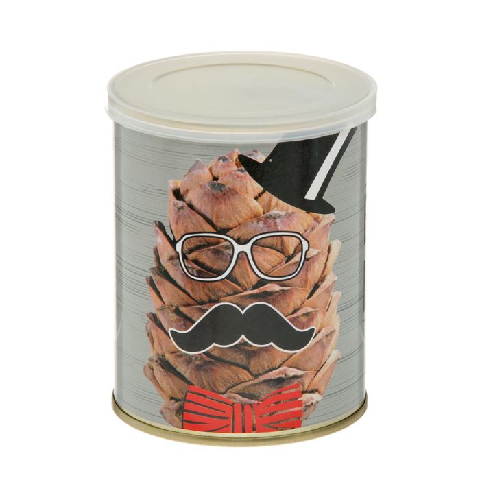 Растущая травка в банке "Важная шишка" (кедр, набор для выращивания)