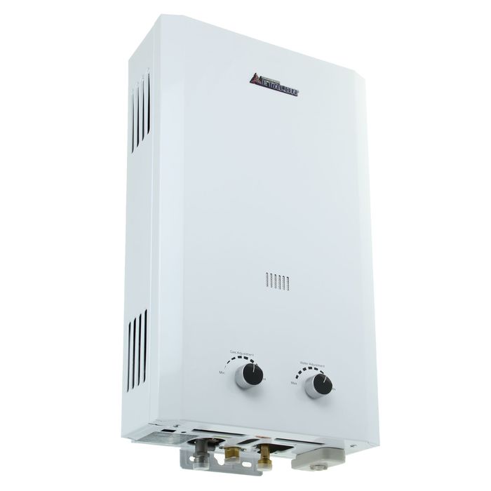 Водонагреватель газовый ETALON A 10, проточный, 20 кВт, электронный розжиг горелки