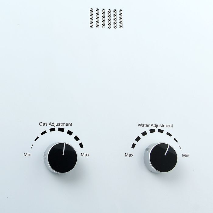 Водонагреватель газовый ETALON A 10, проточный, 20 кВт, электронный розжиг горелки