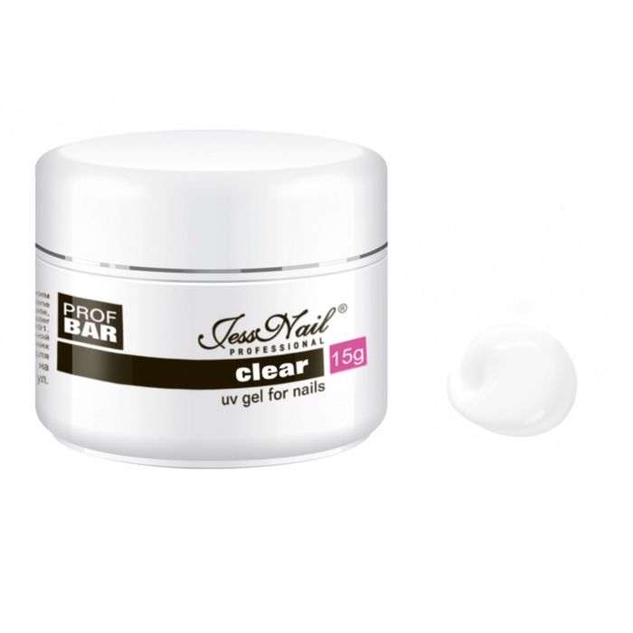 Гель однофазный JessNail profBAR Clear Neon, 15 г