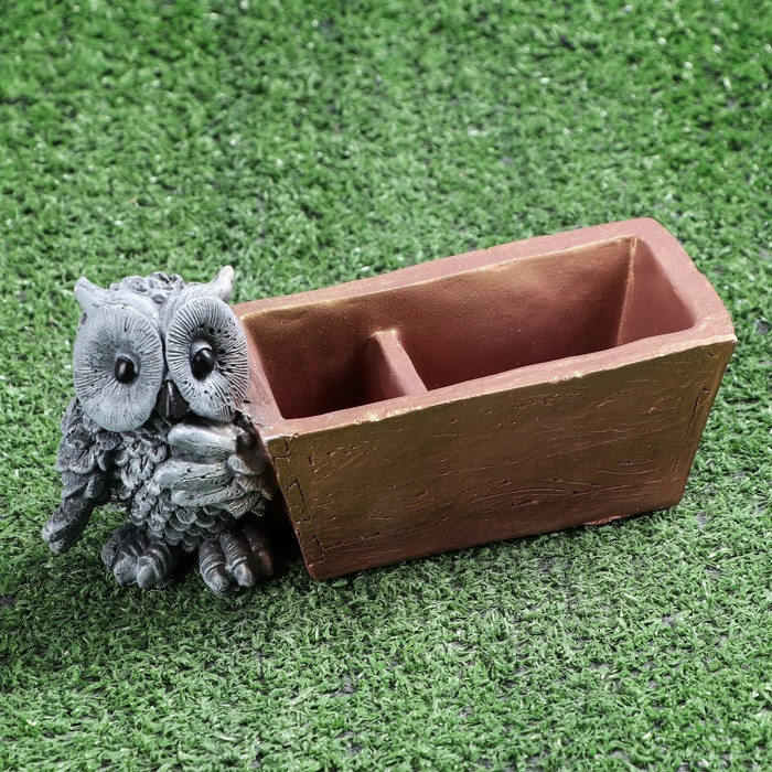 Кашпо "Сова с горшком" 10*19 см