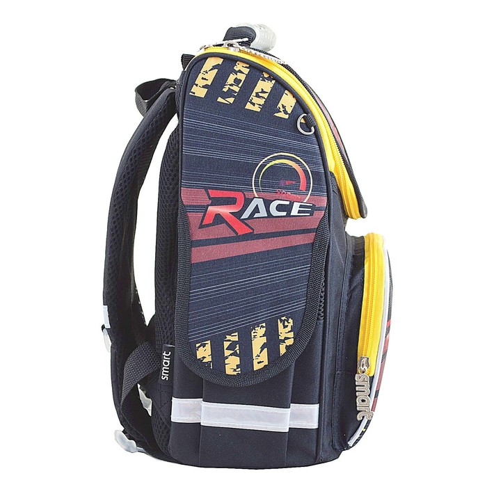 Ранец Стандарт Smart PG-11 34*26*14 мал Red race, черный 553430