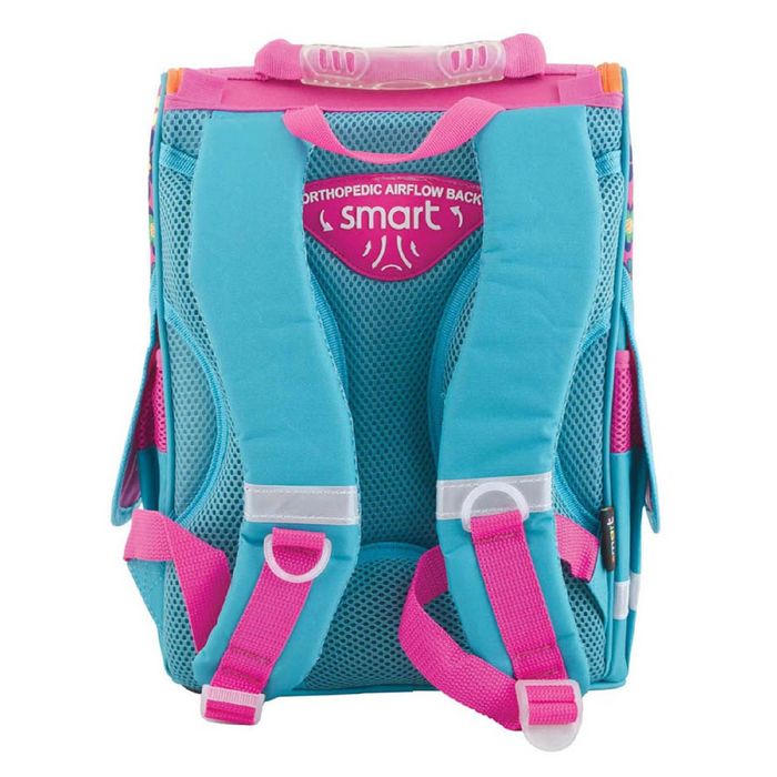 Ранец Стандарт Smart PG-11 34*26*14 дев Butterfly, розовый/голубой 553341