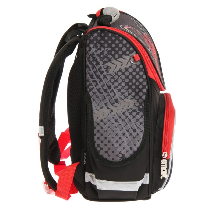 Ранец Стандарт Smart PG-11 34*26*14 мал Speed race, черный 553428