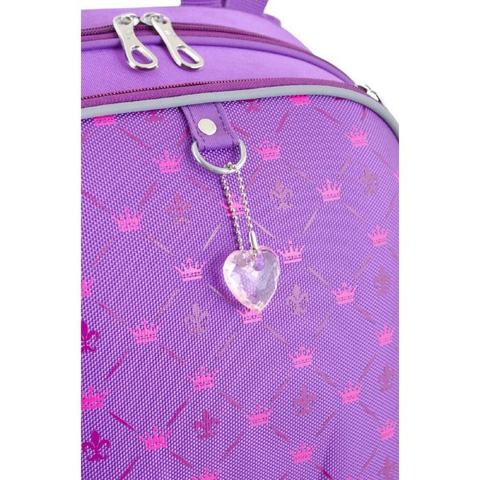 Рюкзак каркасный YES H-12 38*29*15 для девочки Pattern, сиреневый 553407