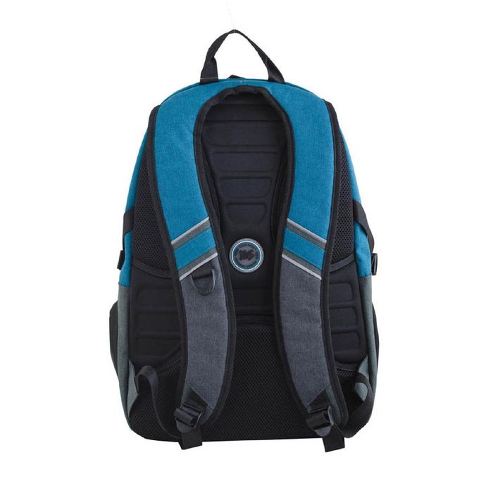 Рюкзак молодежный эргономичная спинка Yes 49*33*18,5 T-35 Edmond отделение для ноутбука, голубой/серый 55