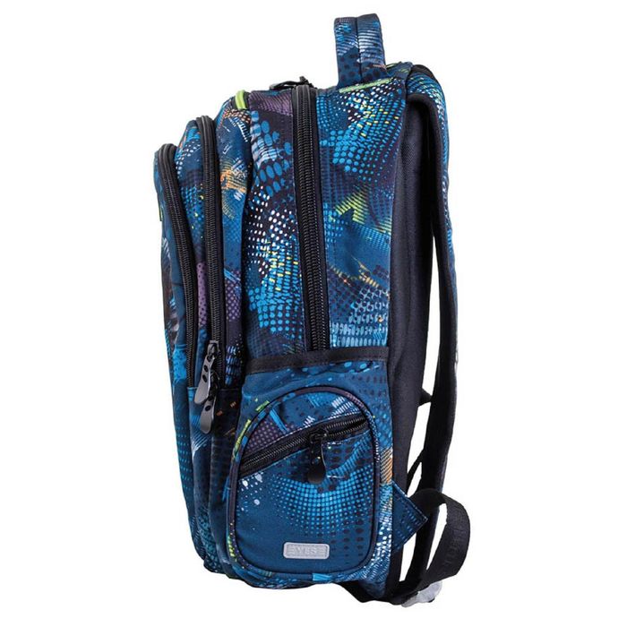 Рюкзак школьный эргономичная спинка Yes T-31 44*31*13,5 Clark синий 553214