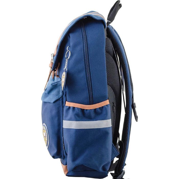 Рюкзак молодежный эргономичная спинка Yes 28*42*13 OX 301 отделение для ноутбука, синий 554000