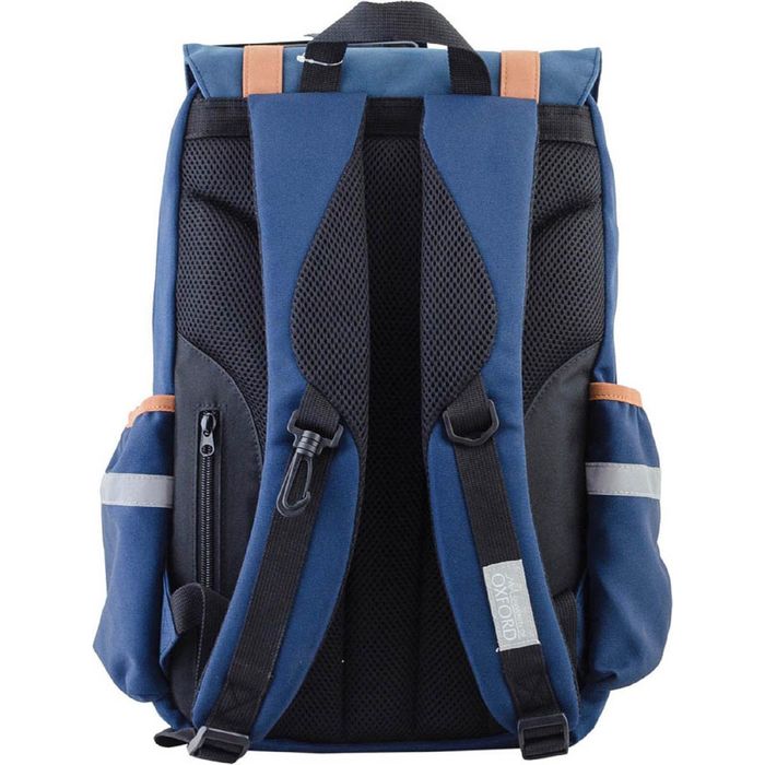 Рюкзак молодежный эргономичная спинка Yes 28*42*13 OX 301 отделение для ноутбука, синий 554000
