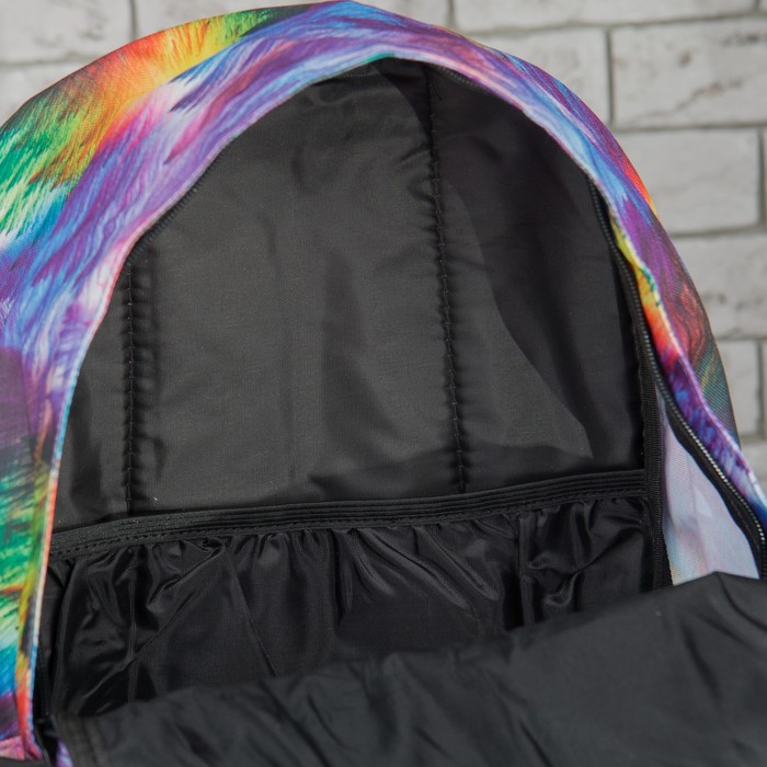 Рюкзак подр Колор 31*13,5*43,5 отдел на молнии нар карман 2 бок сетки фиолетовый