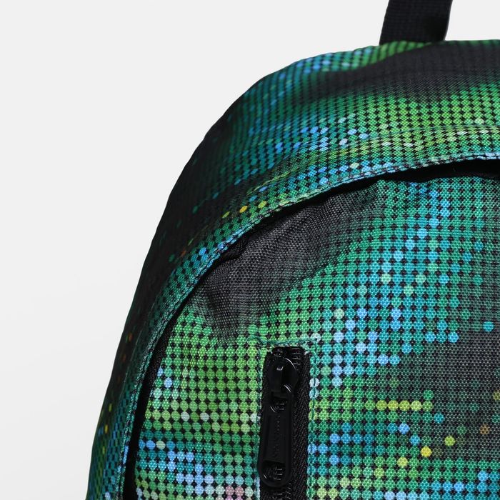 Рюкзак подр Космос 31*13,5*43,5 отдел на молнии нар карман 2 бок сетки зеленый