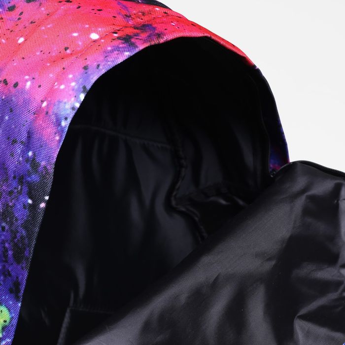 Рюкзак молодёжный "Акварель", отдел на молнии, наружный карман, цвет синий