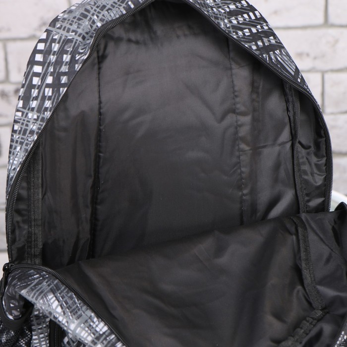 Рюкзак подр Спринт, 32*17*45 отдел на молнии нар карман 2 бок сетки серый