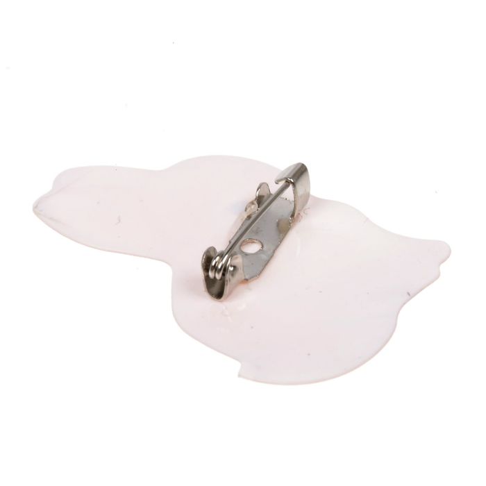 Открытка со значком с заливкой "Везения и удачи"