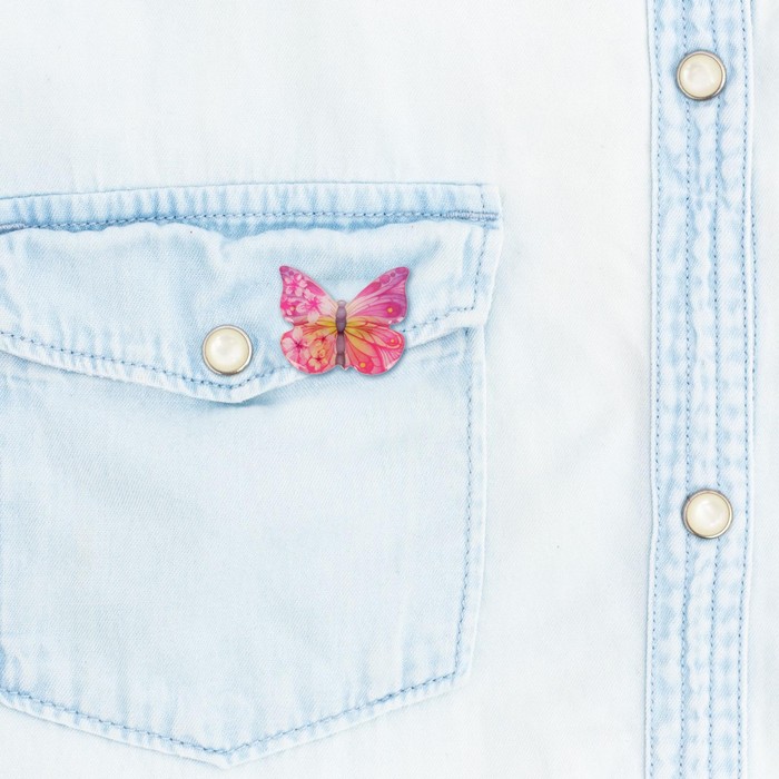 Открытка со значком с заливкой "Радости"