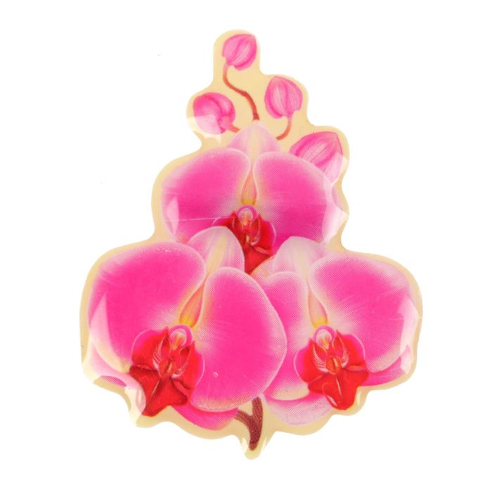 Открытка со значком с заливкой "Пусть все будет радостно и солнечно!"