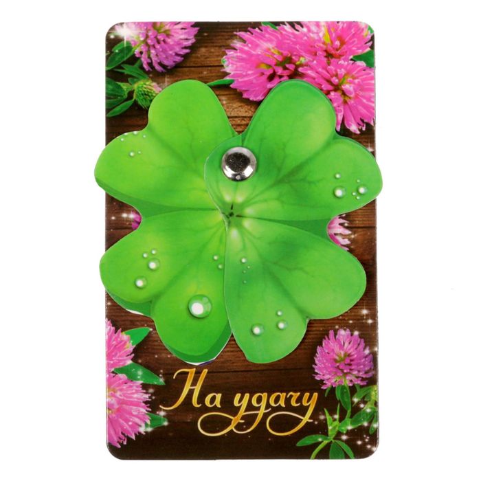 Магнитная открытка с сюрпризом "На удачу"