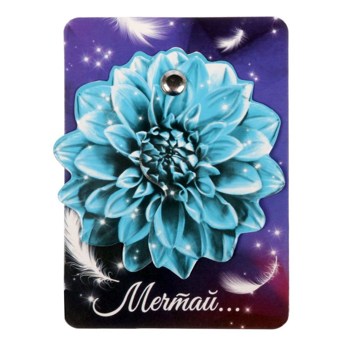 Магнитная открытка с сюрпризом "Мечтай..."