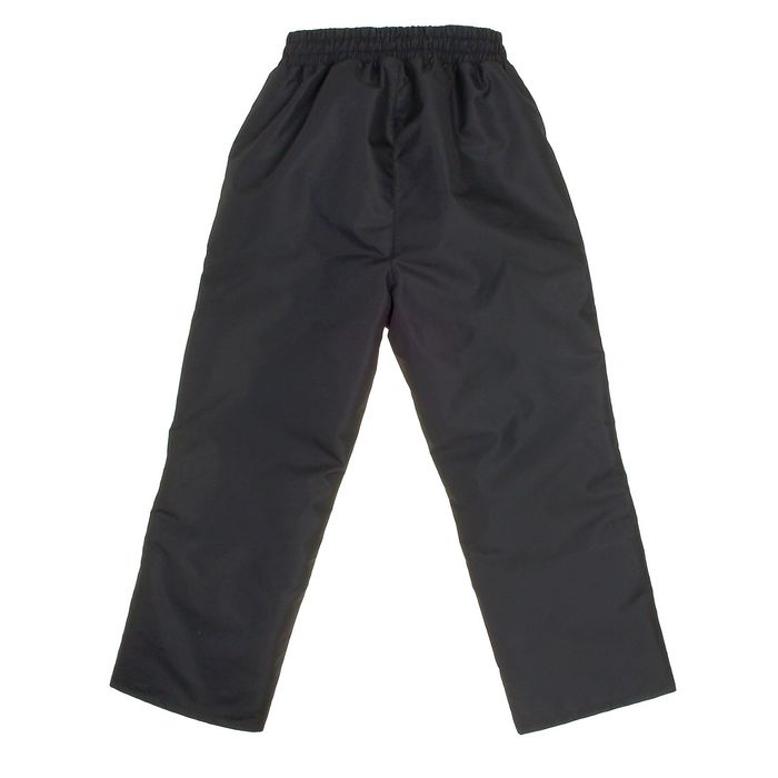 Брюки для мальчика, рост 110 см, цвет чёрный 10-253