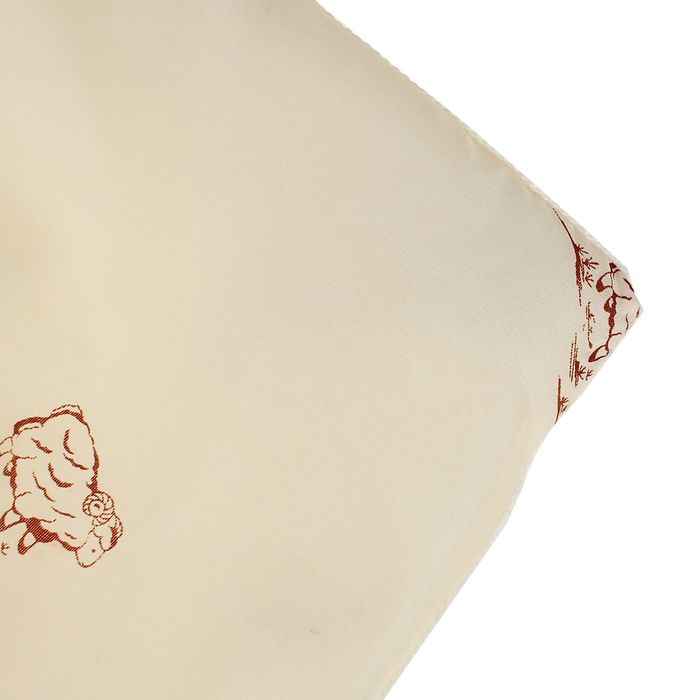 Одеяло облегченное 2сп 172х205 овечья шерсть 200г/м, пэ 65г/м