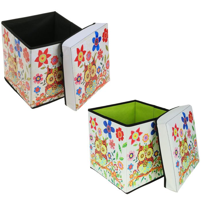 Пуф складной 31х31х31см