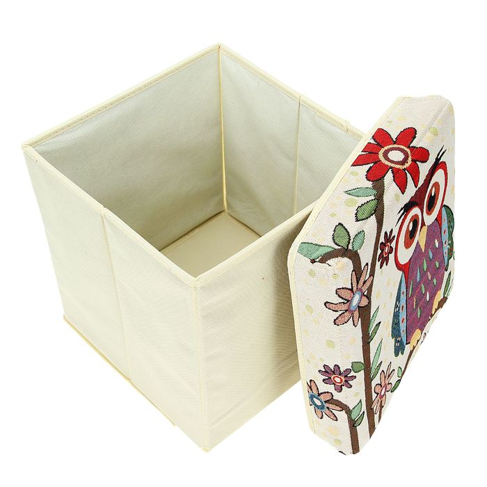 Пуф складной 31х31х31см