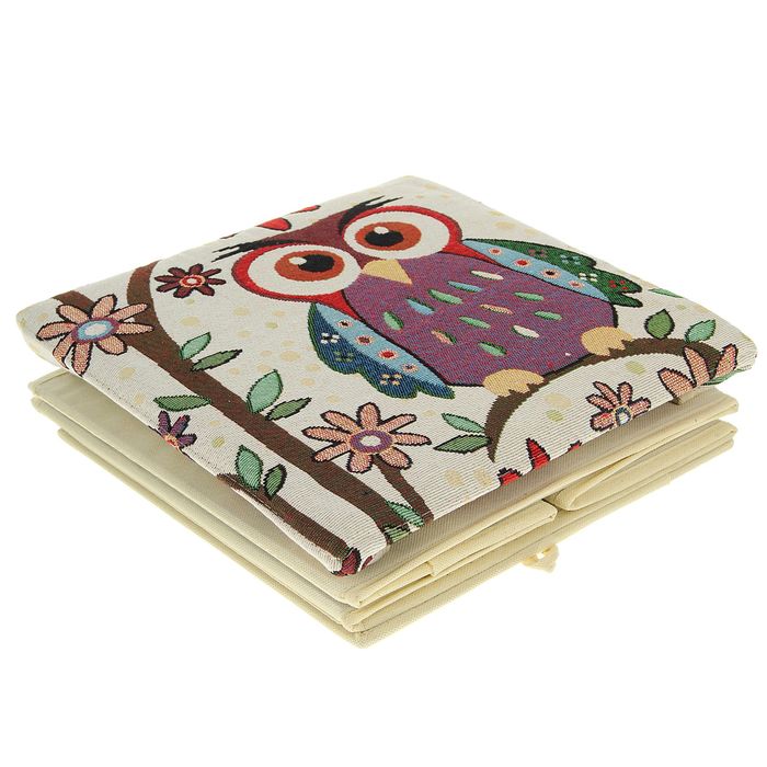 Пуф складной 31х31х31см