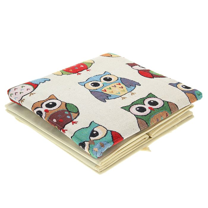 Пуф складной 31х31х31см