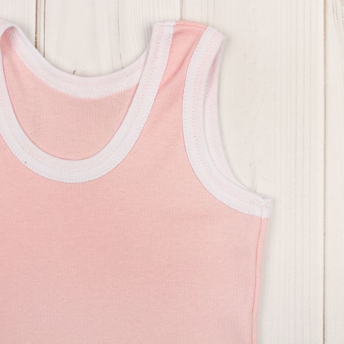 Комплект для девочки (майка+трусы), рост 86-92 см , цвет розовый 1082-52_М