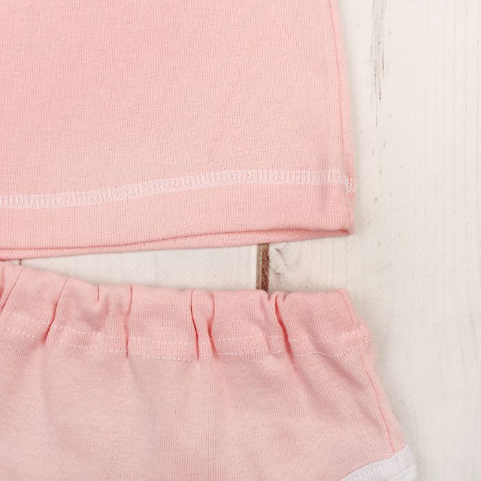 Комплект для девочки (майка+трусы), рост 86-92 см , цвет розовый 1082-52_М