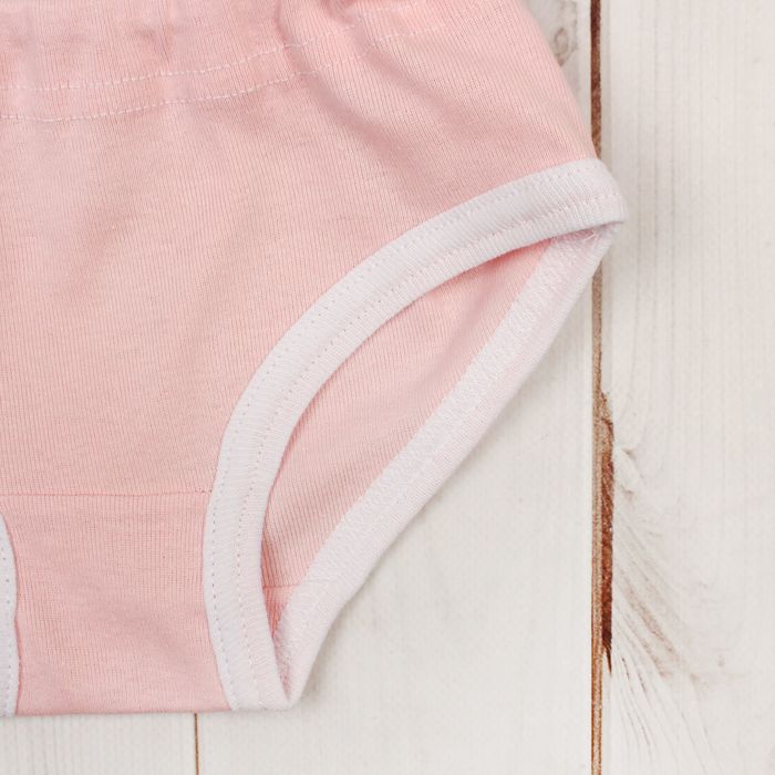 Комплект для девочки (майка+трусы), рост 86-92 см , цвет розовый 1082-52_М