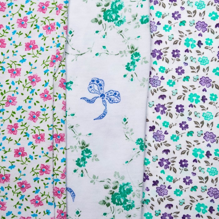 Комплект для девочки (майка+трусы), рост 92-98 см, цвет белый, принт микс 1103-56_М