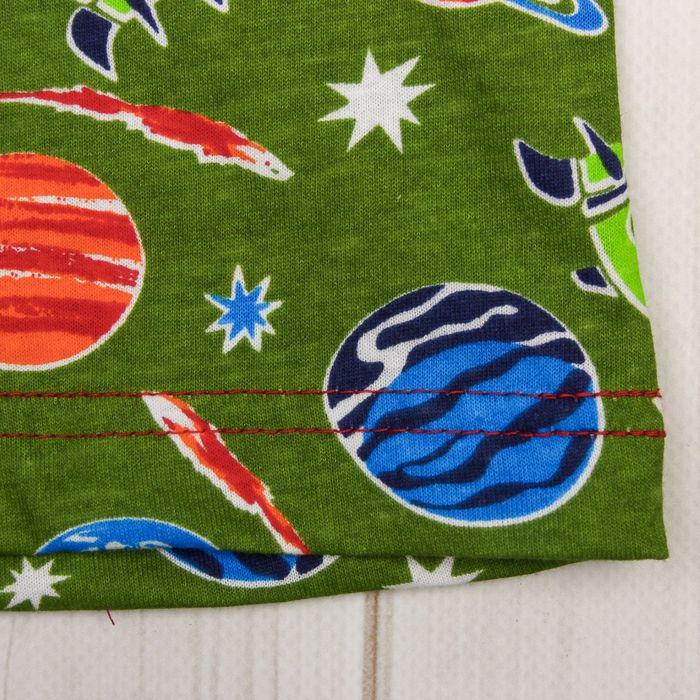 Пижама для мальчика, рост 68-74 см, цвет красный, принт микс 1310-48 _М