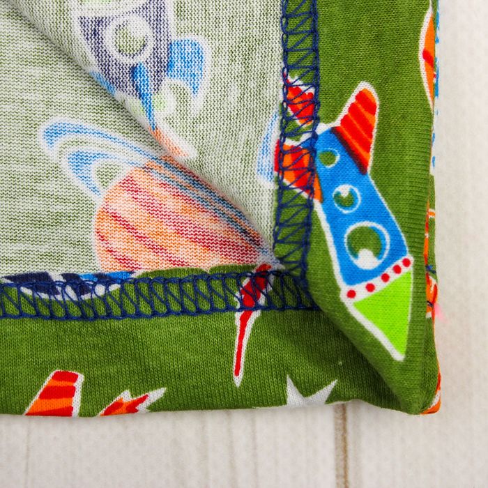 Пижама для мальчика, рост 68-74 см, цвет синий, принт микс 1310-48 _М