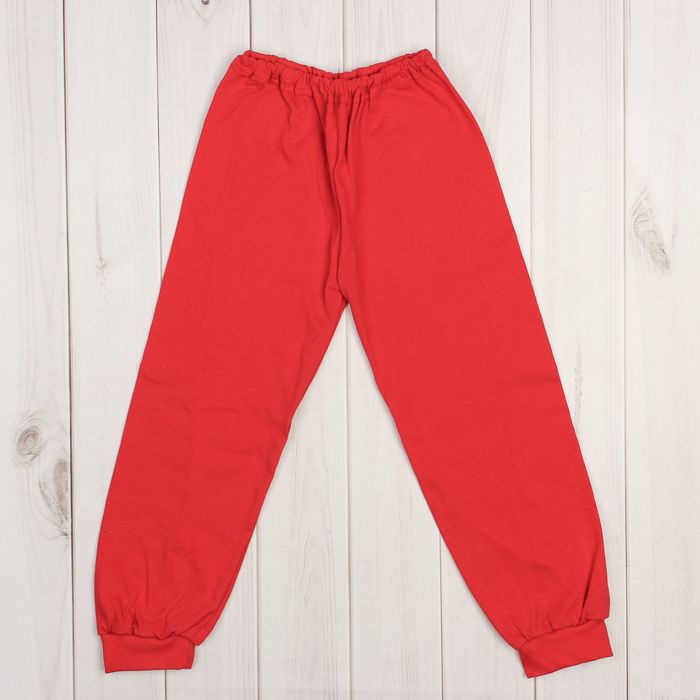 Пижама для мальчика, рост 86-92 см, цвет красный, принт микс 1310-52 _М