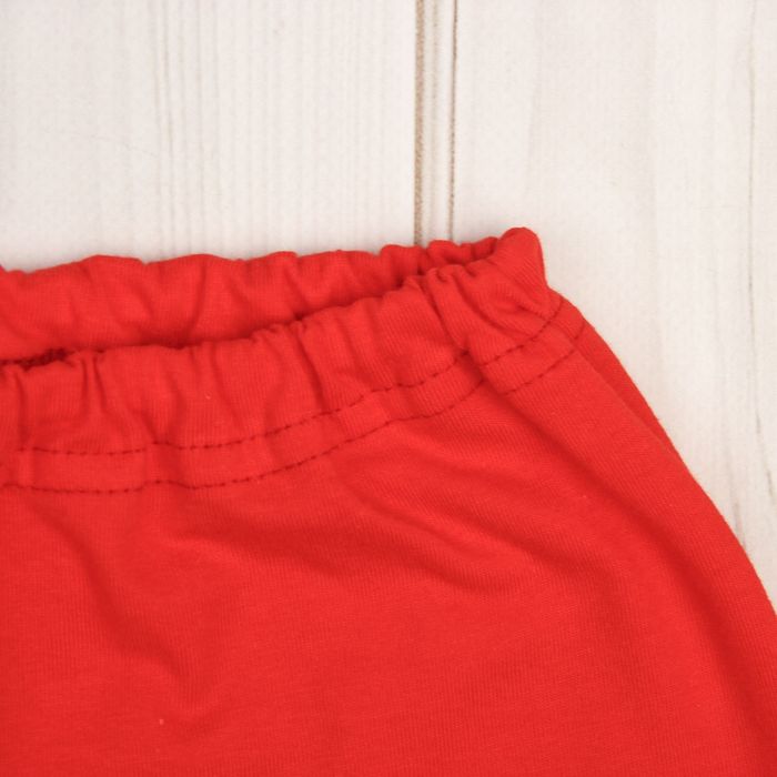 Пижама для мальчика (футболка+брюки), рост 86-92 см, цвет красный, принт микс 1311-52 _М