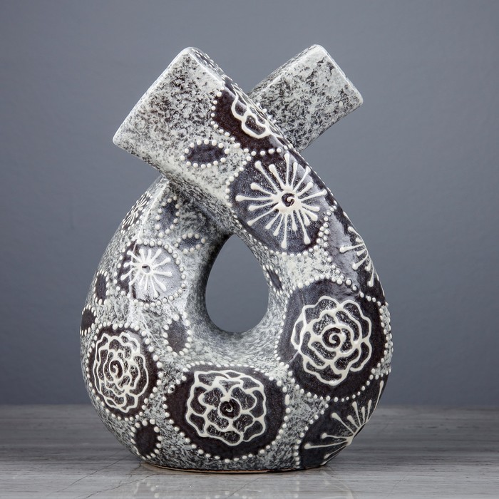 Ваза "Гамма", белый, микс