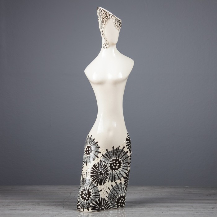 Ваза "Марлен" цветная, микс