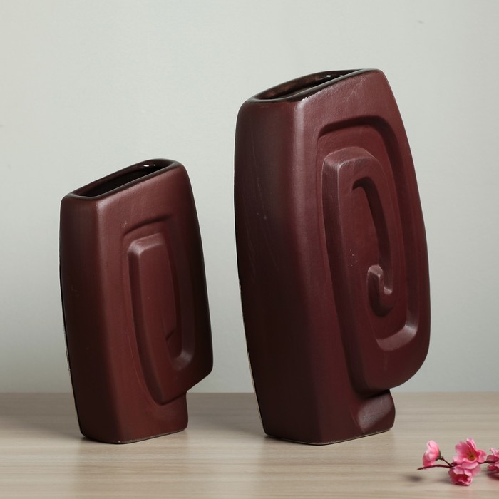 Набор ваз "Олимпия" 2 шт микс