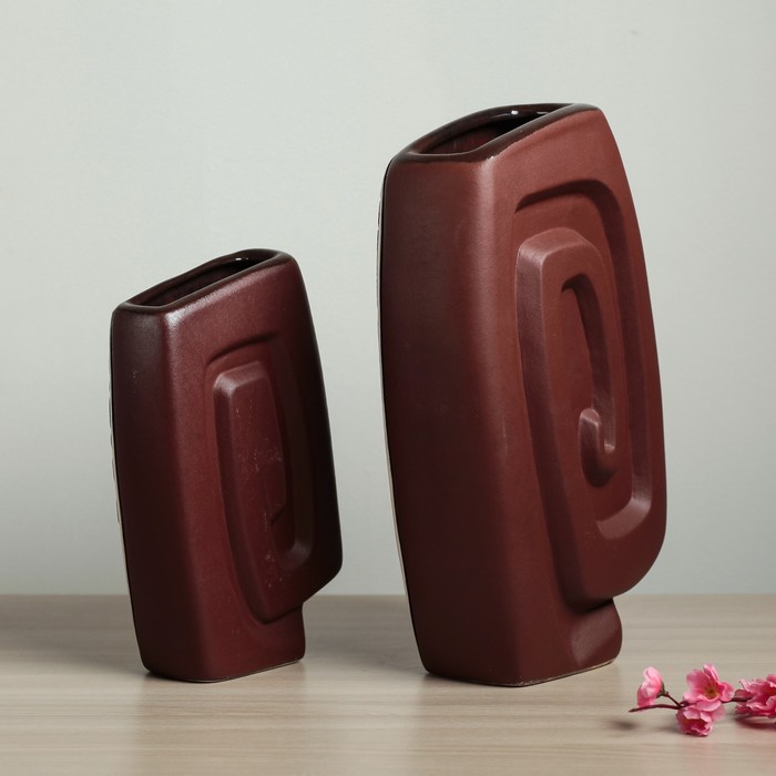 Набор ваз "Олимпия" 2 шт микс