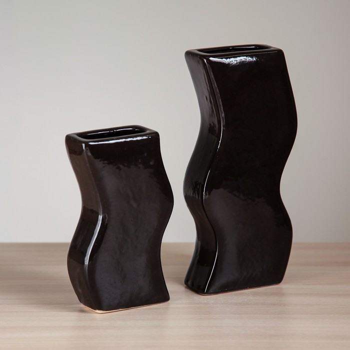 Набор ваз "Волна", 2 шт., микс