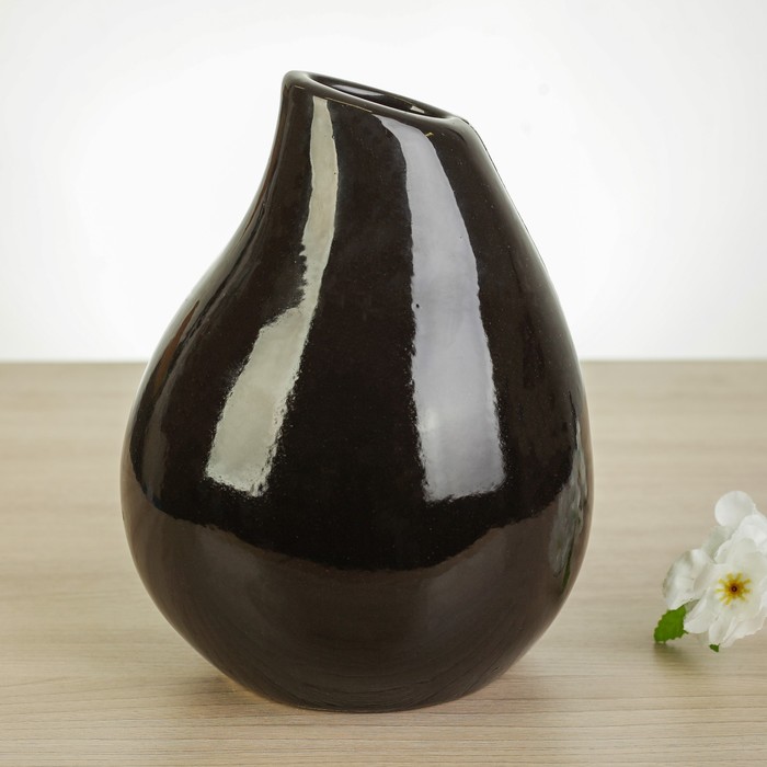 Ваза "Дропс" 3 шт черный микс