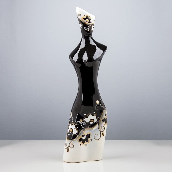 Ваза "Марлен"  темный  микс