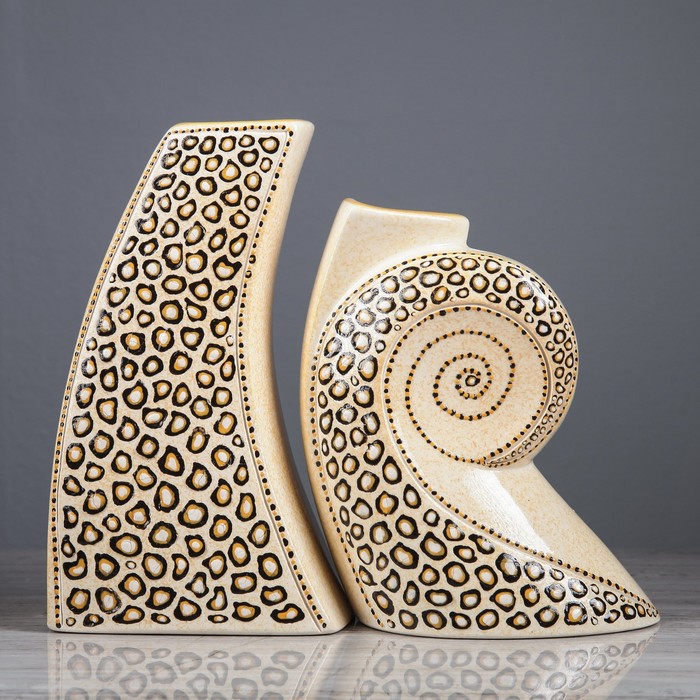 Набор ваз "Клод" 2 шт цветной  микс