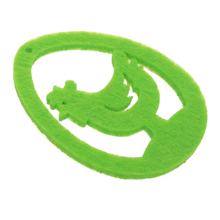 Набор пасхальных подвесок "Курочка 3шт", 6см, фетр 3мм