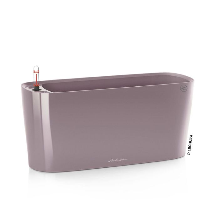 Кашпо с автополивом "Дельта", цвет фиолетовый