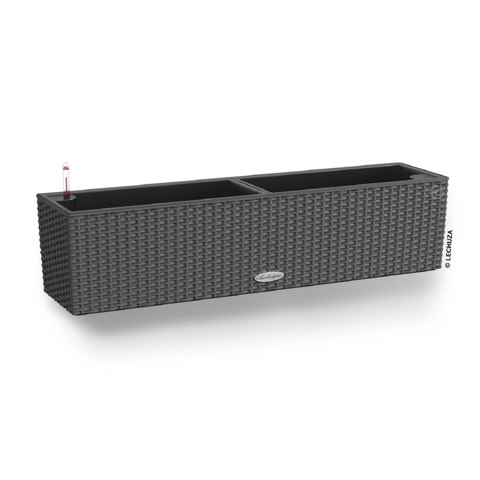 Кашпо с автополивом "Балконера. Коттедж", цвет гранитный